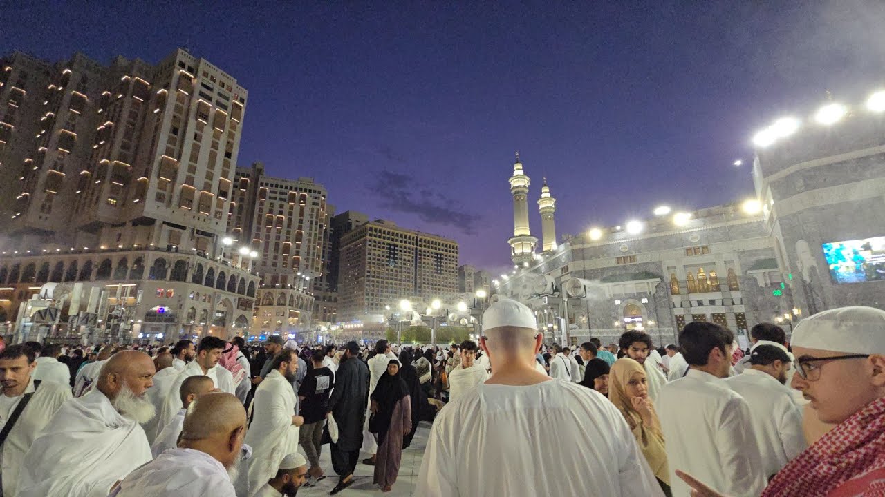 شاهد أجواء مكة هذا المساء