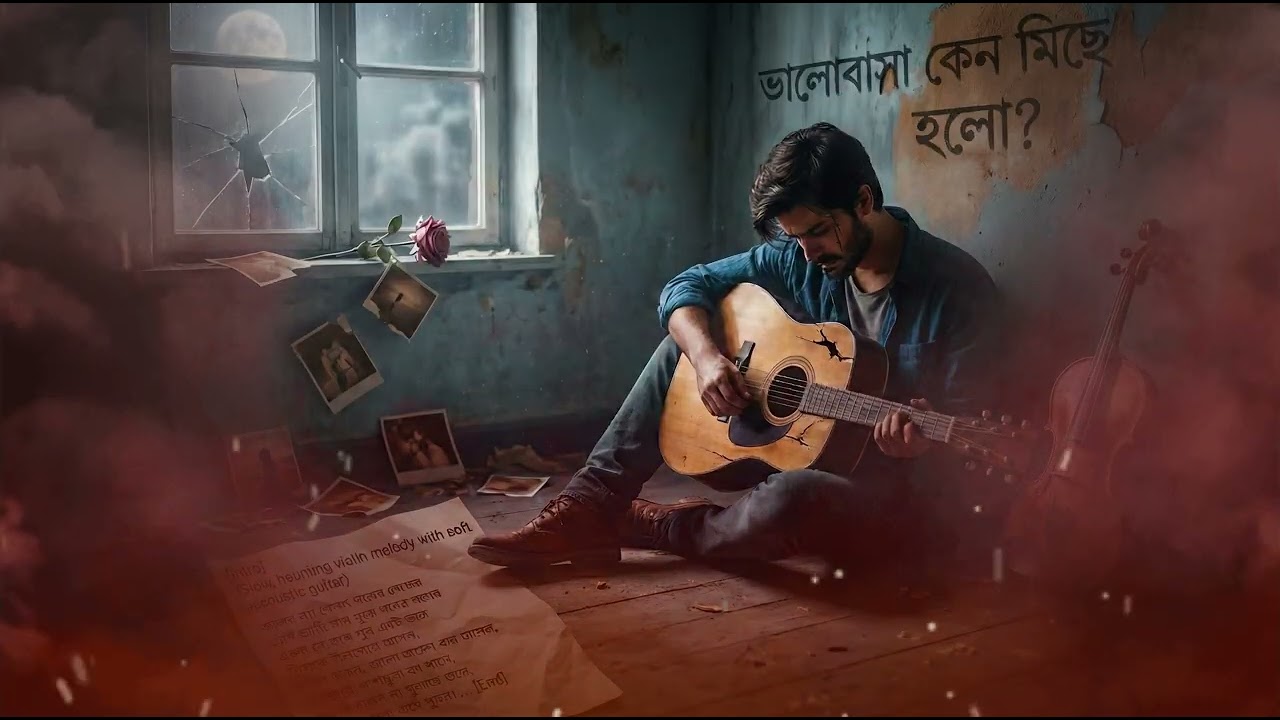 ভালোবাসা কেন মিছে হলো? Valobasha Keno Miche Holo | New Bangla Sad Song 2026 | Emotional Heartbreak
