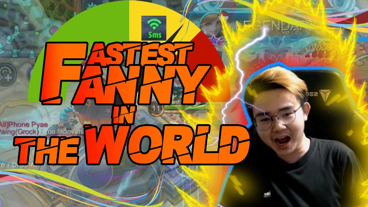 FASTEST FANNY IN THE WORLD with 5 MS WIFI PING!! | Official ZX