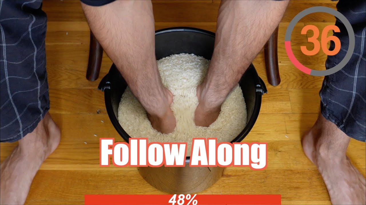 Intense Rice Bucket Training - Follow Along Work Out