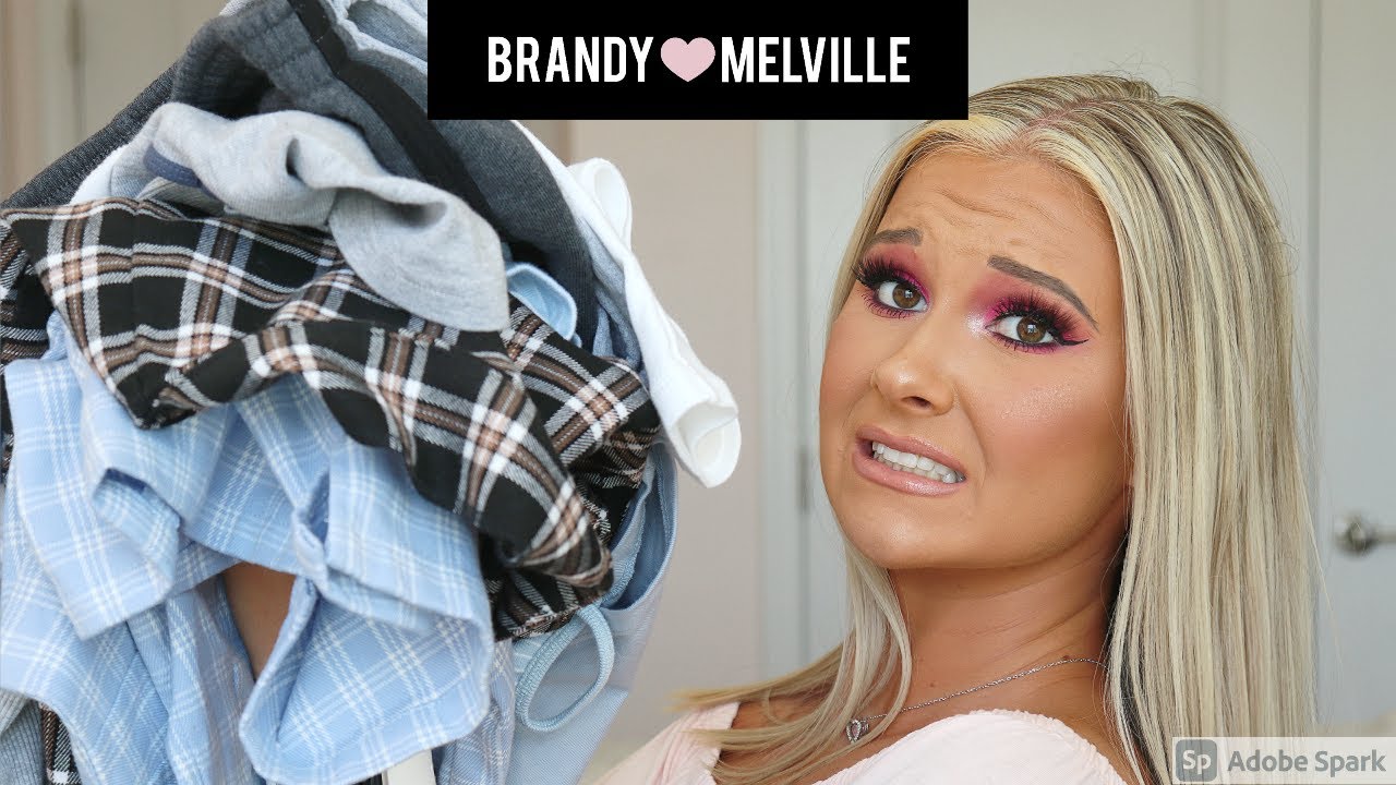 BRANDY MELVILLE HAUL!! *will it fit a size 4/6??* | Maddie Stark