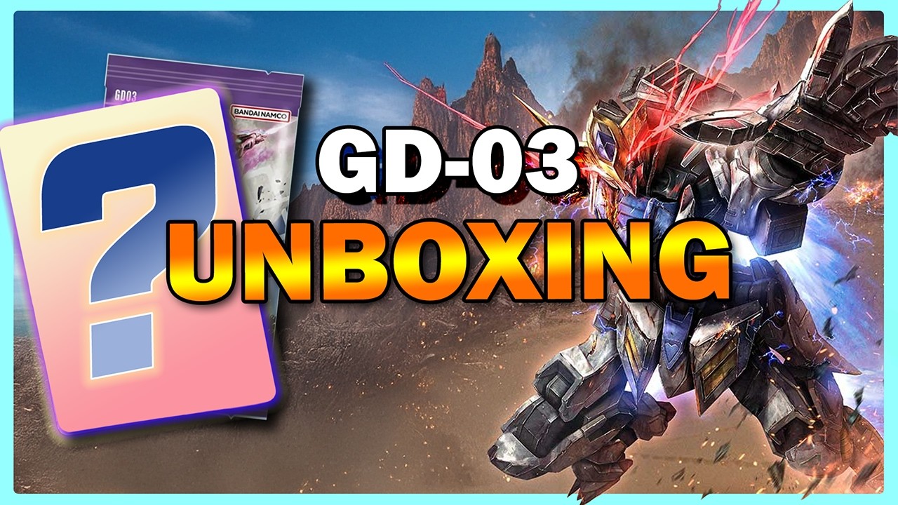 GD03 - STEEL REQUIEM UNBOXING 6 | Gundam Card Game TCG