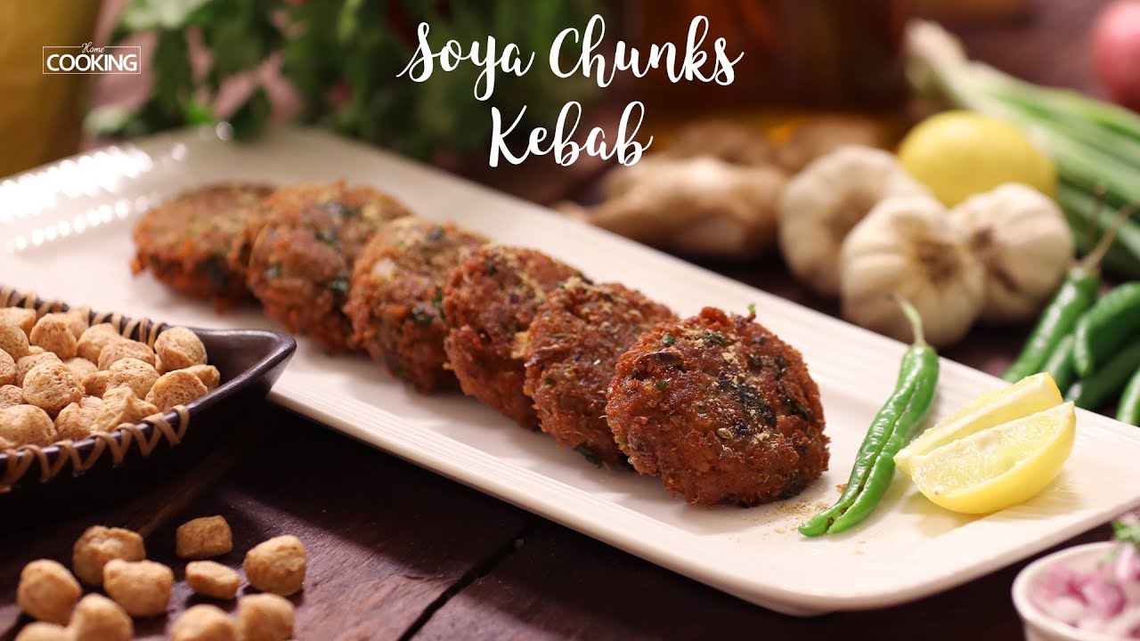 Soya Chunks Kebab | Soyabean Kabab | Kabab Recipes | Soybean Recipes