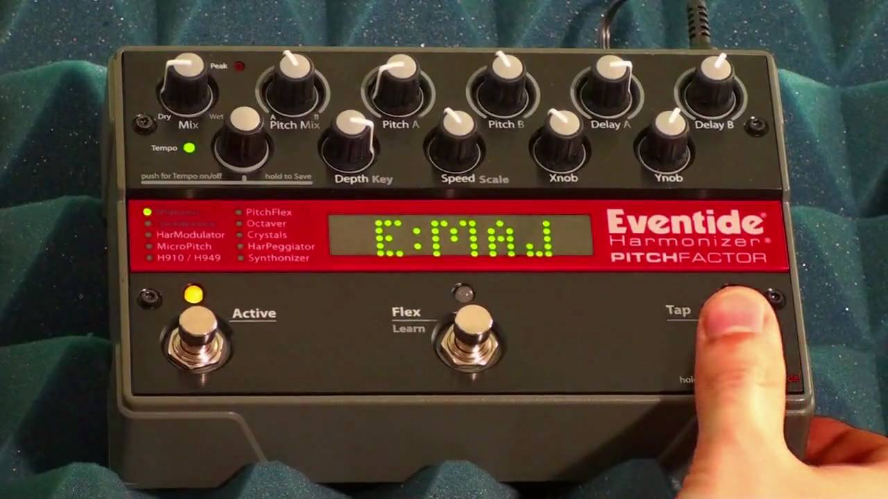 Eventide Factor Series Stompbox Tutorial 2 of 11: Main Modes of Operation