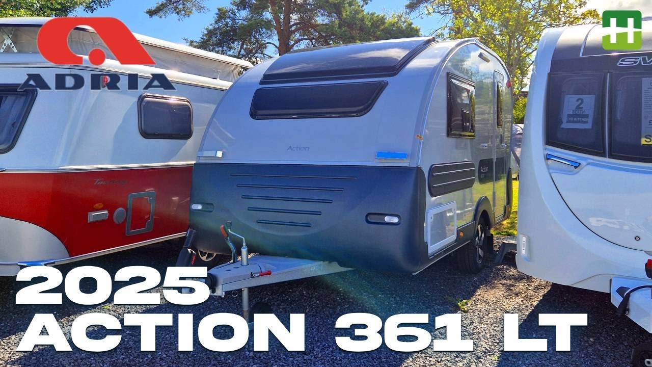 2025 Adria Action 361 LT | New Caravan Video Tour