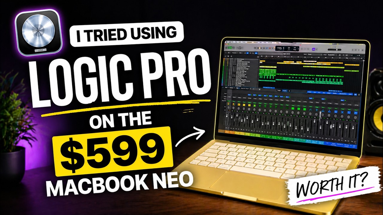 Logic Pro on the $599 MacBook Neo?