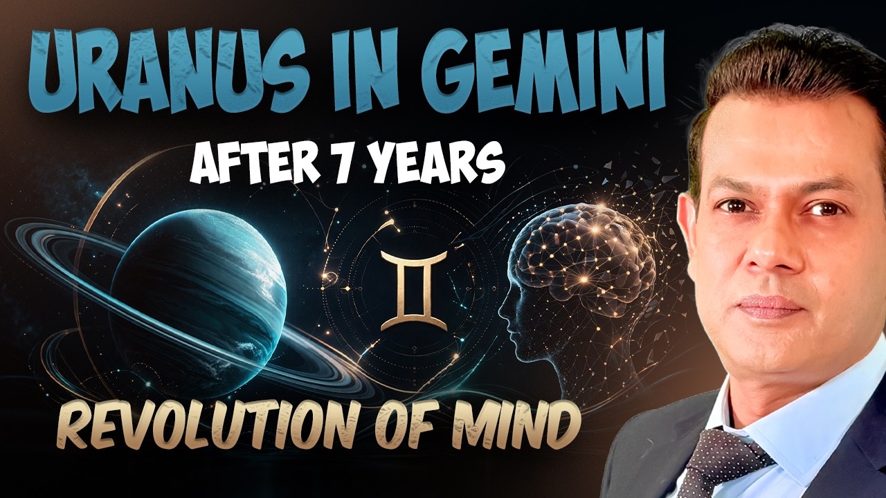 Uranus in Gemini 2026 | The Great Mind Revolution | Astrogems | Haris Azmi