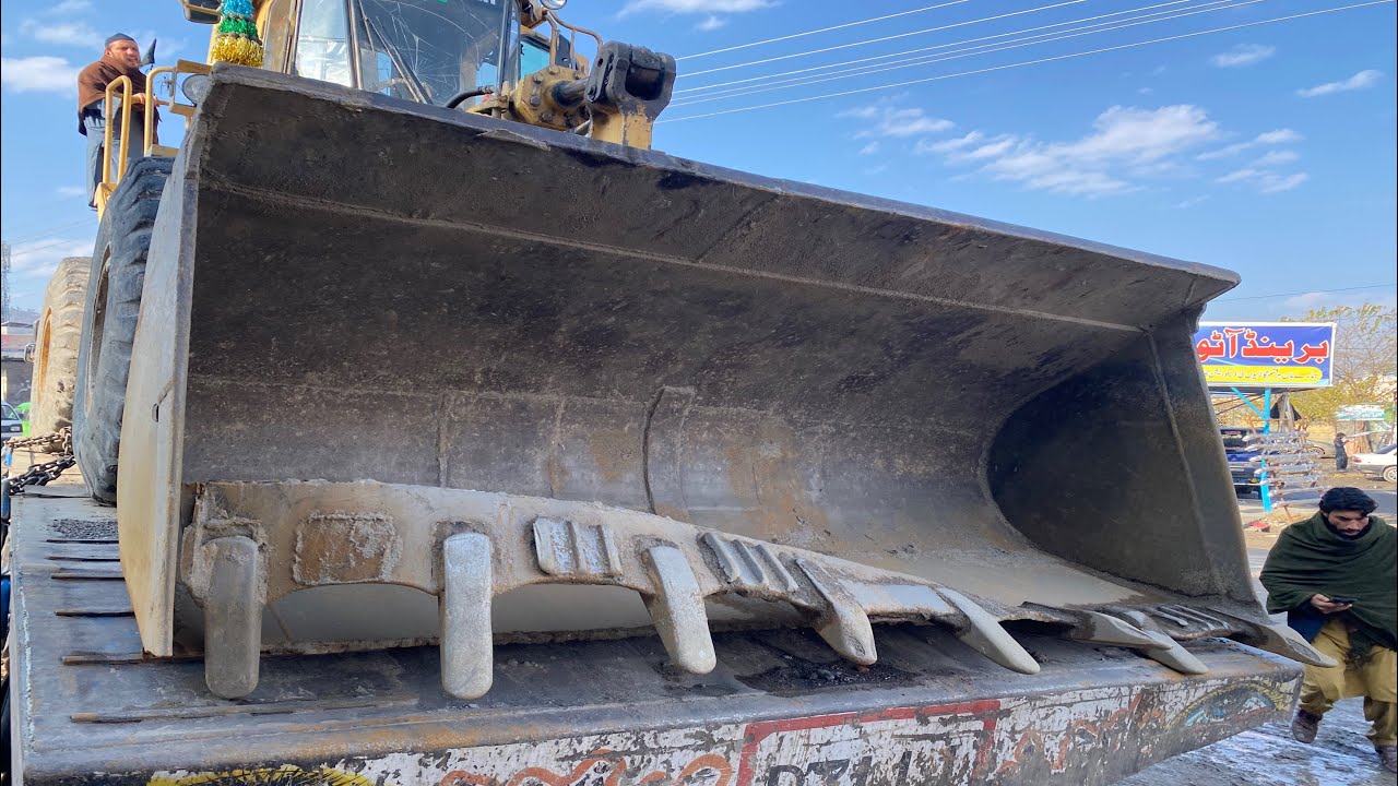Loader bucket was completely damaged.Now full repairing process in short time.