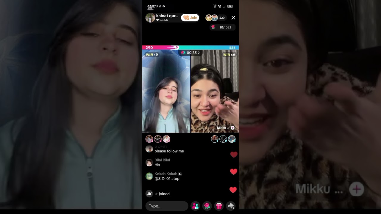 Kainat qureshi today TikTok live ♥️ #live #kainatqureshilive #subscribe 
