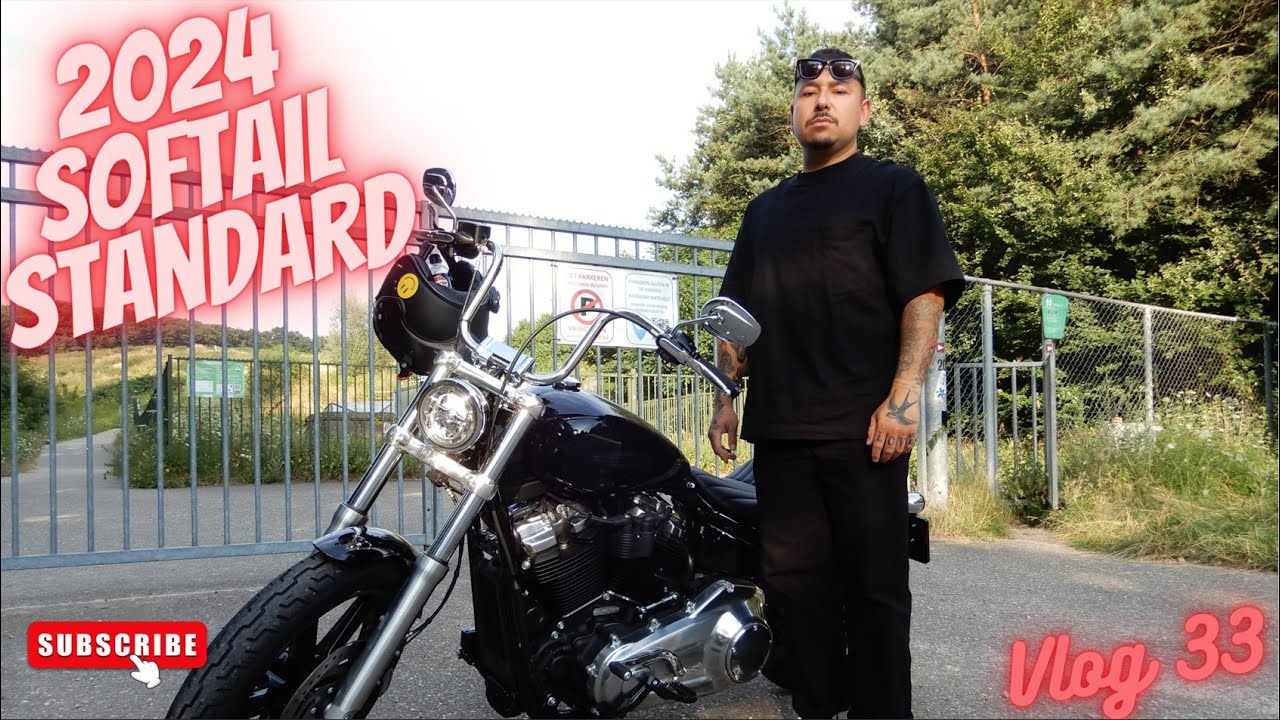 Harley sound : Harley-Davidson Softail Standard 2024 is powerfull. Listen to the Vance and Hines