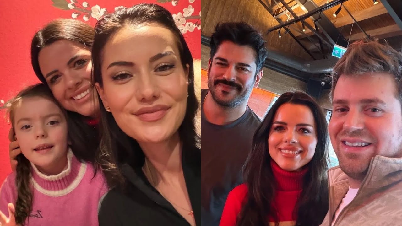 FAHRİYE EVCEN VE BURAK ÖZÇİVİT ÇİFTİNDEN YENİ GÖRÜNTÜLER