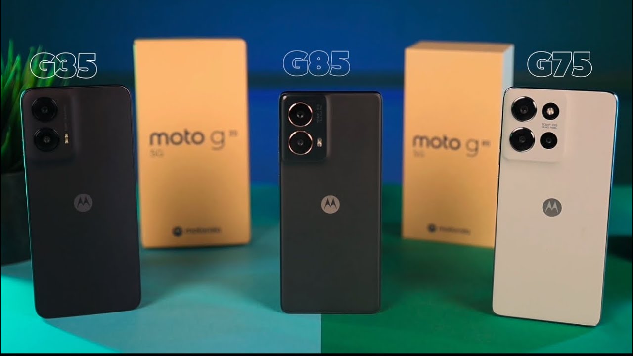 عائلة Moto كلها G35 / G75 / G85 والرأي الحقيقي