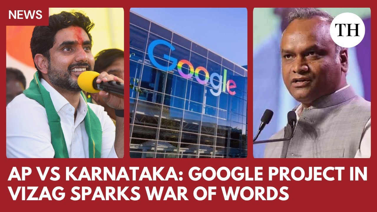 Andhra vs Karnataka: Google’s $15 billion deal sparks war of words between ministers