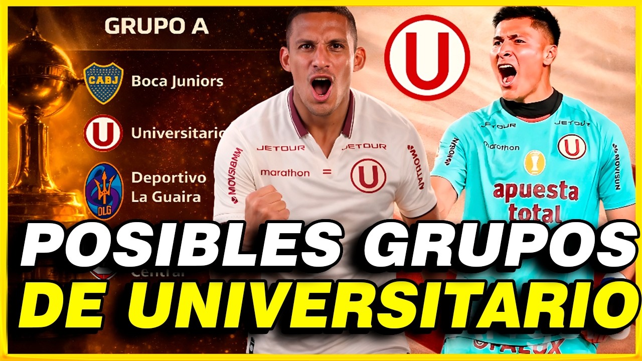 POSIBLES RIVALES DE UNIVERSITARIO EN COPA 🏆 PUEDE LLEGAR LEJOS EN LA LIBERTADORES🔥 LIBERTADORES 2026