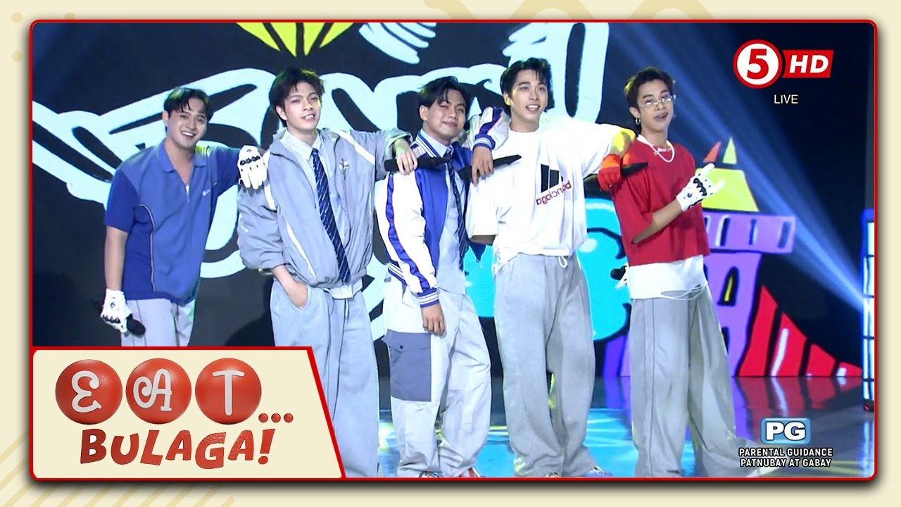 Eat Bulaga | P-pop group BGYO, Live na nagpakilig sa mga 