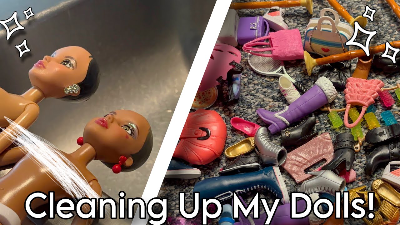 CLEANING SOME LIV DOLLS AND CHATTING ABOUT DOLLS!!! Doll Restoration Video!!💕
