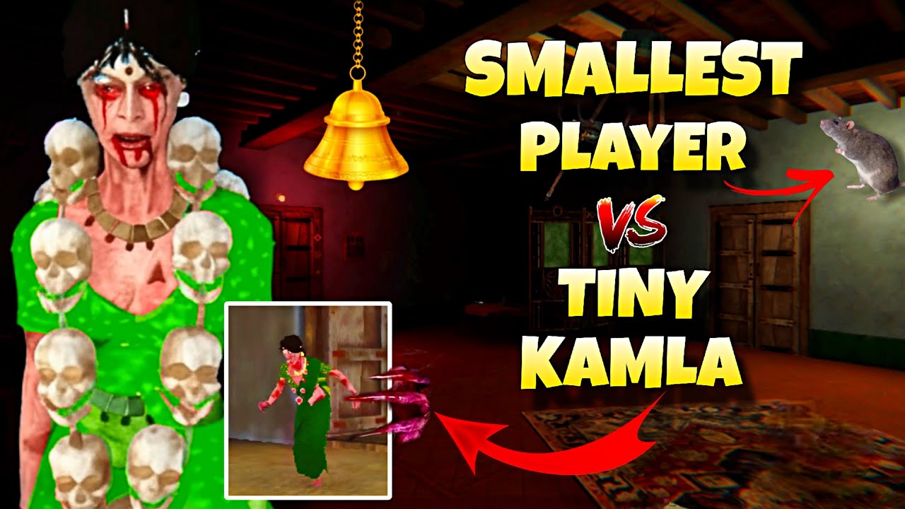 TINY KAMLA VS WORLDS SMALLEST PLAYER || SCARY KAMLA MOBILE GAMEPLAY