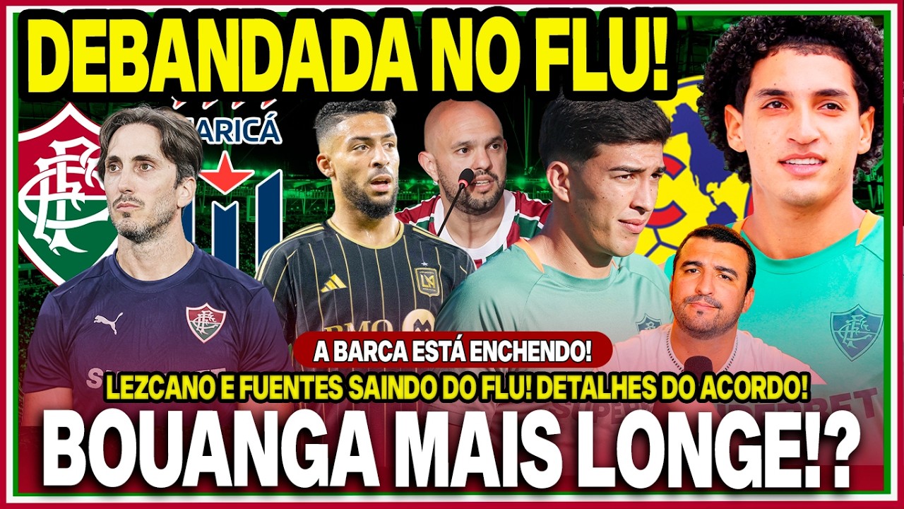 🚨BARCA CHEIA NO FLU! MAIS DOIS SAINDO! NEGOCIAÇÃO POR BOUANGA TRAVA! AINDA VAI CHEGAR? PRÉ-JOGO!