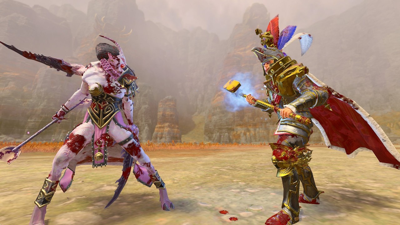 The Masque of Slaanesh VS Emperor Karl Franz - Tides of Torment DLC | Total War Warhammer 3