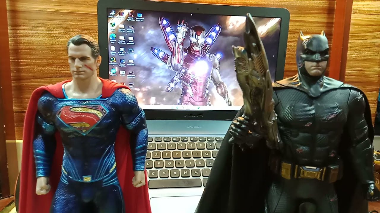 Batman Superman Zack Snyder's Justice League Team of Prototyping 1/6 Crazy Toys Statue