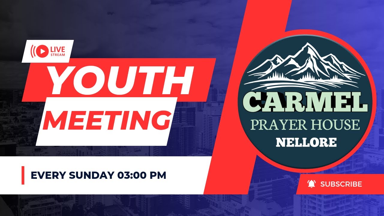 YOUTH MEETING | 08-03-2026 |#CARMELPRAYERHOUSENELLORE