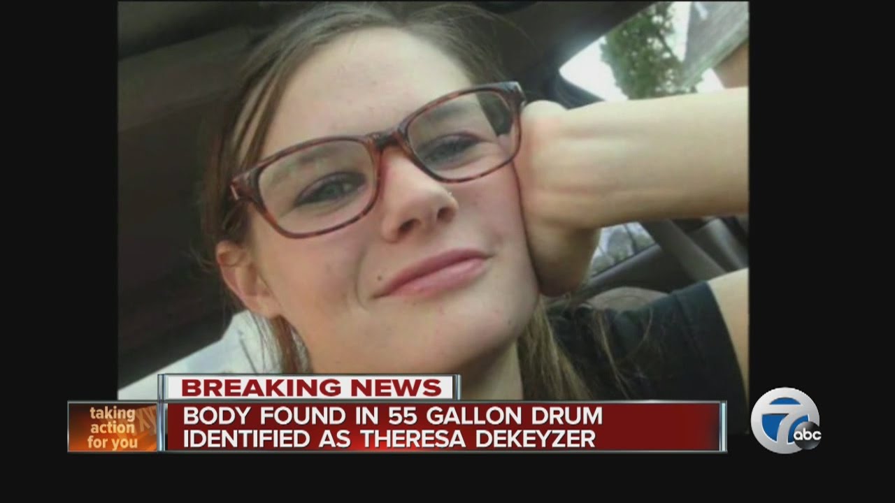 Body found in 55 gallon drum identified as Theresa DeKeyzer