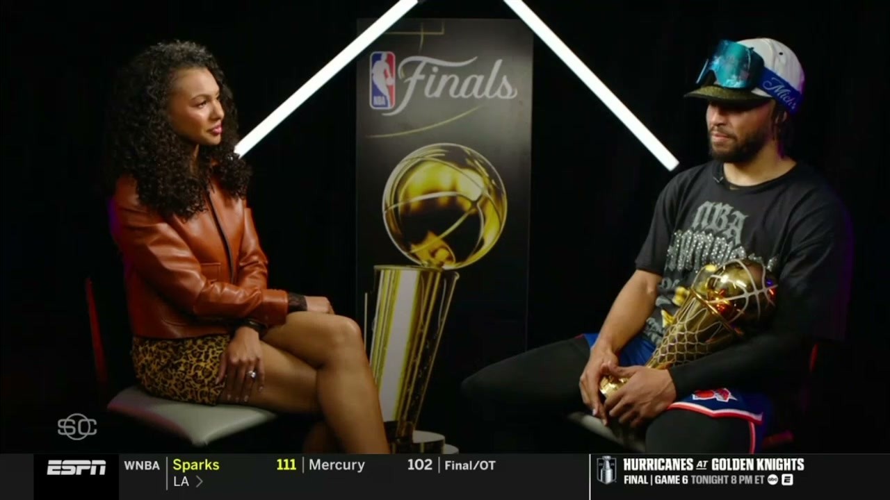 NBA Today | Brunson joins Malika to talks about his Finals MVP Performance help Knicks win titles