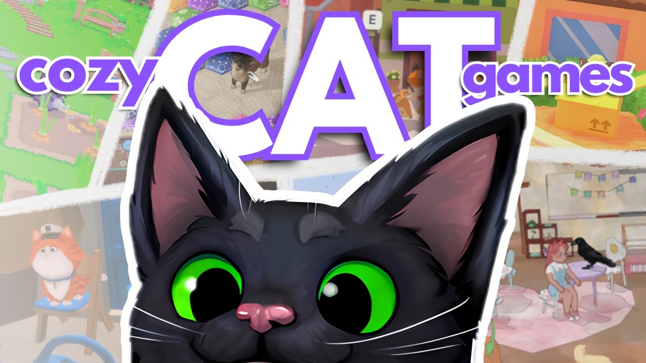 13 Purrfect Cozy Cat Games ! 🐱