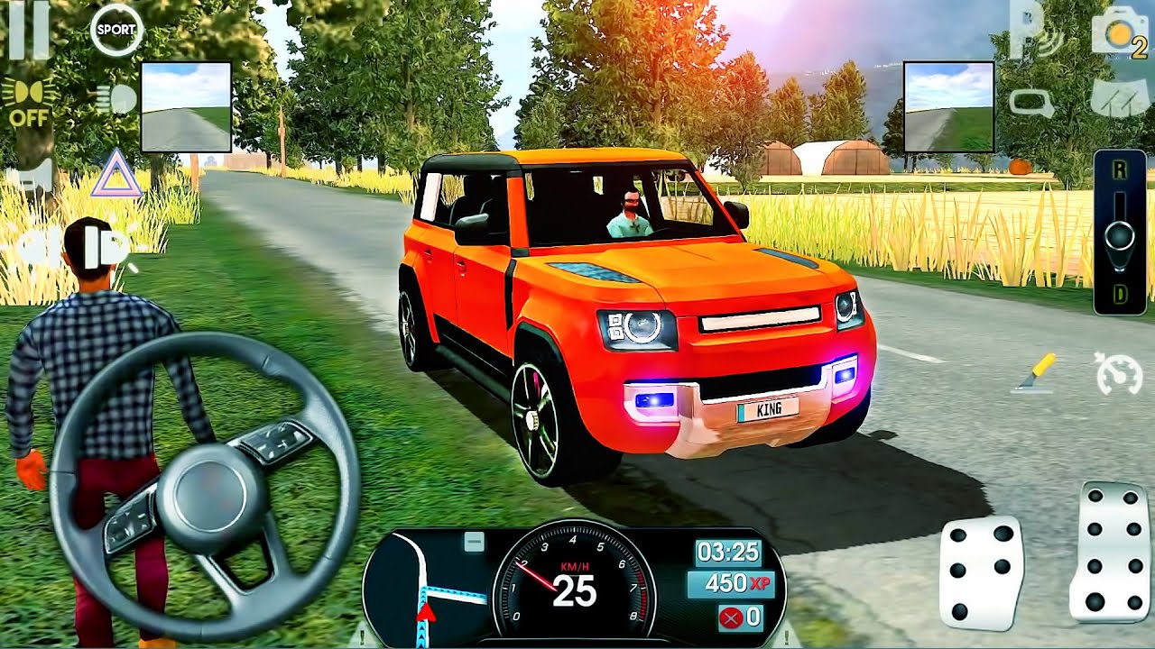 Driving School Sim #22 - Car BMW, Land Rover Offroad and City Driver Ride 3D - Android GamePlay
