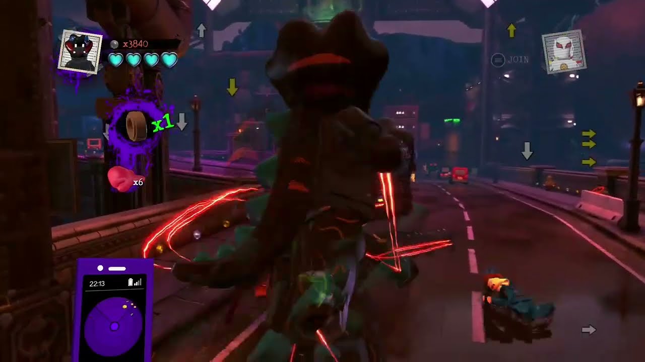 Godzilla vs CrocZilla vs human in Lego dc super villains 