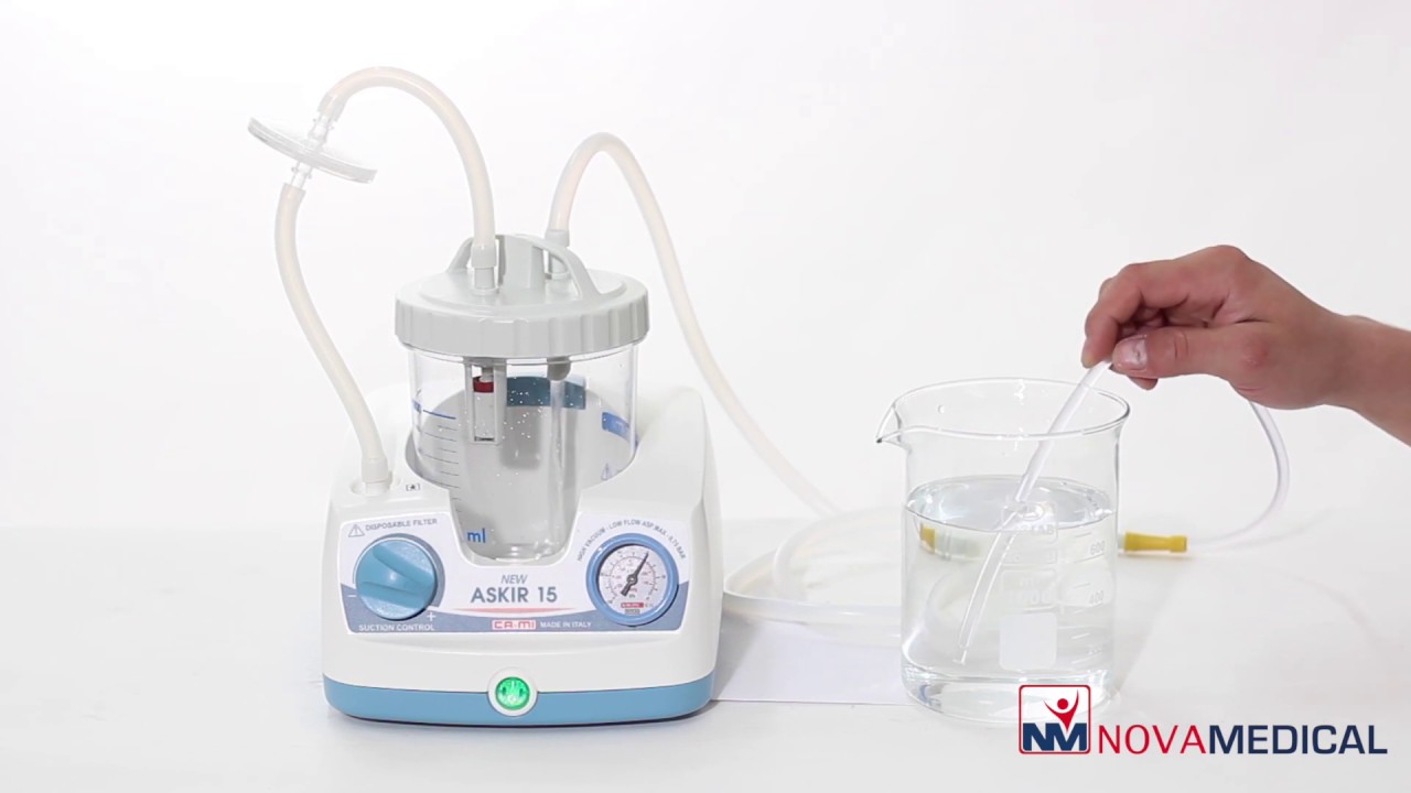 Aspirador Flemas Portatil Eléctrico New Askir 15 - Ca-mi