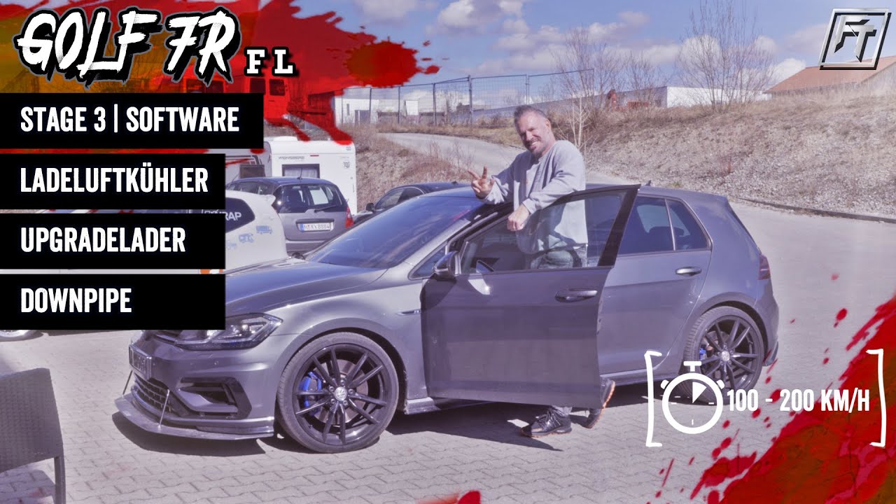 Golf 7R FL Tuning | Stage 3 | Ladeluftkühler - Upgradelader - Downpipe | FastTuning