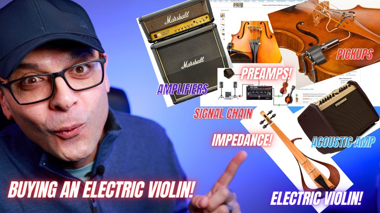 The Best Electric Violin, Pickup, Preamp and Amplifier!