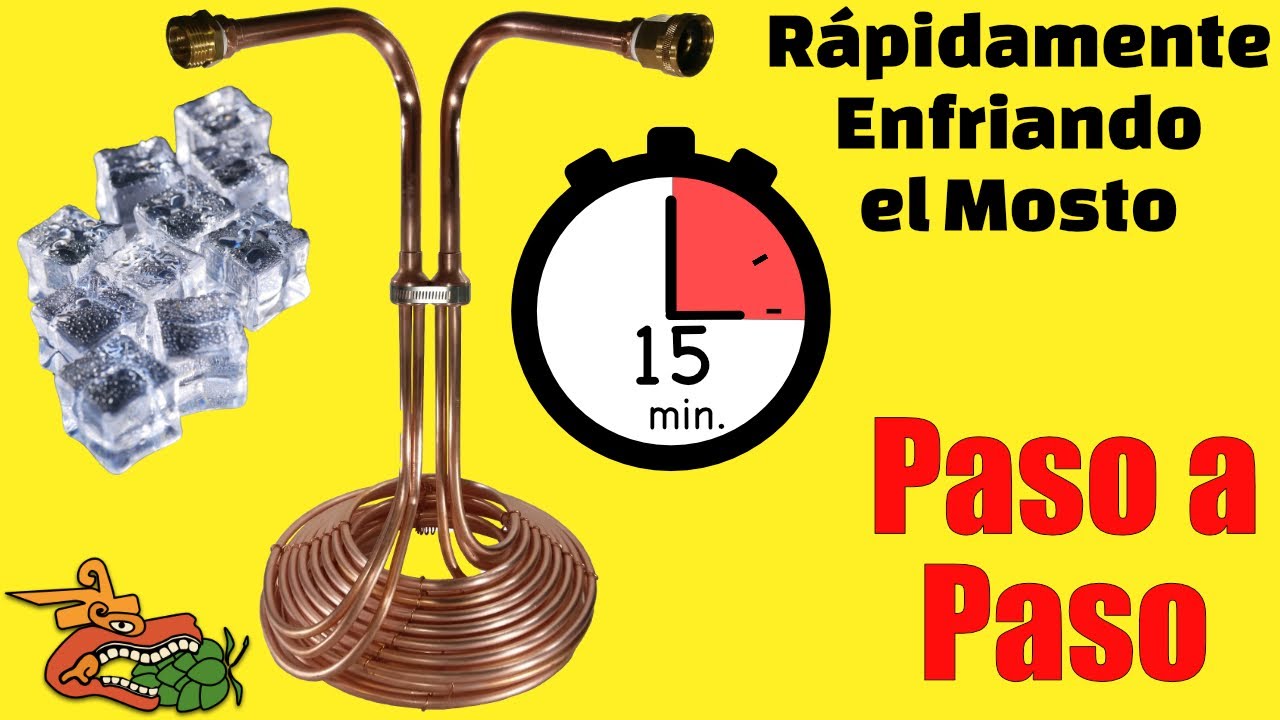 ¡Cómo enfriar el mosto de Cerveza en solo 15 minutos!