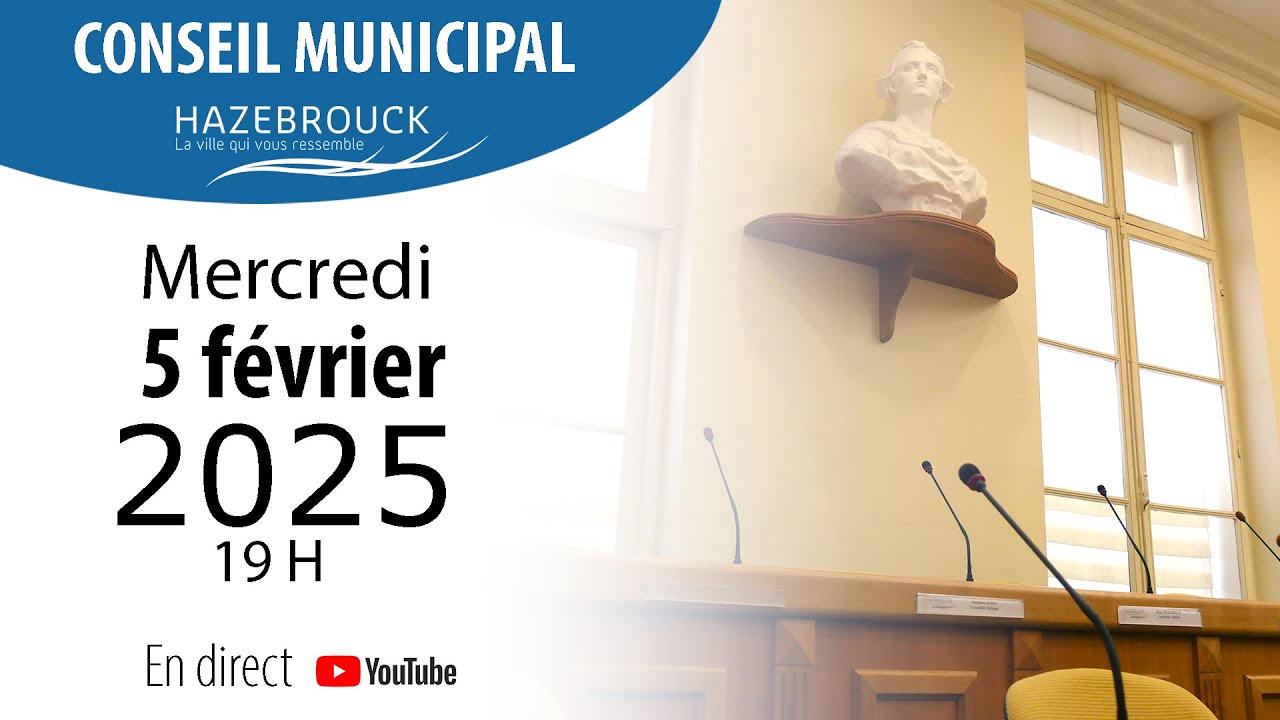 Conseil municipal du 05/02/2025