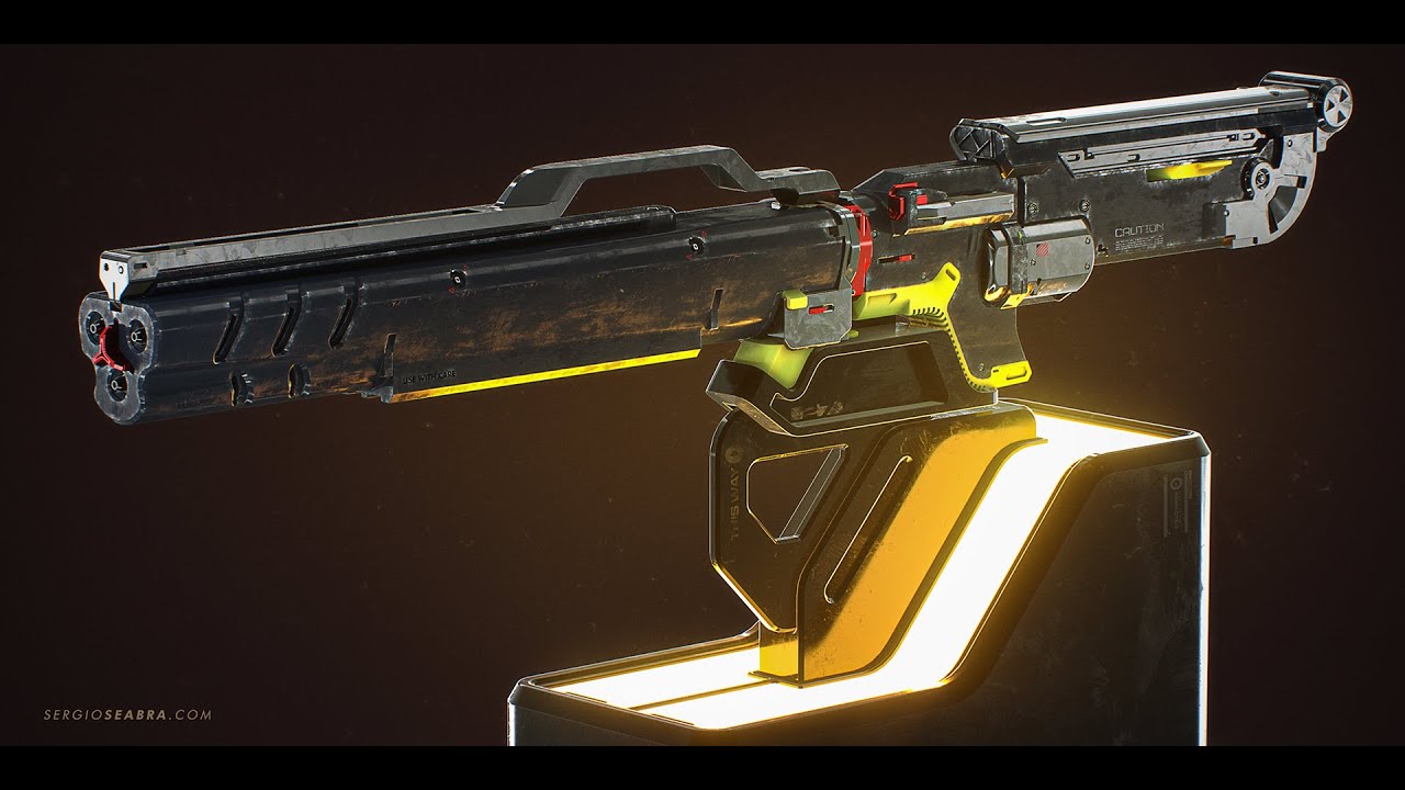 JUGGERNAUT GUN_FUSION360 4X MODELING PROCESS_Collab with Mike Nash