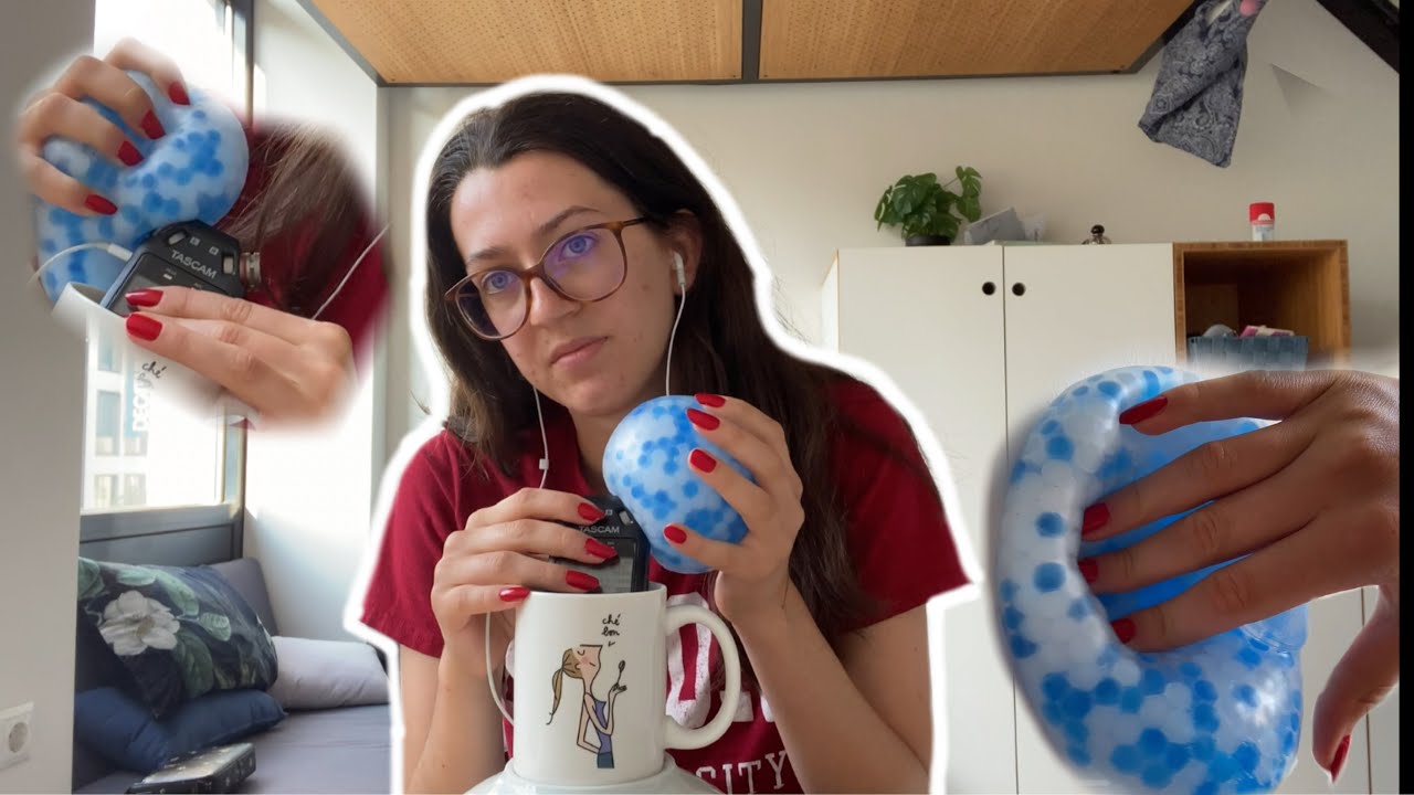 ASMR// Orbeez Stress Ball (take some time to relax 😎)