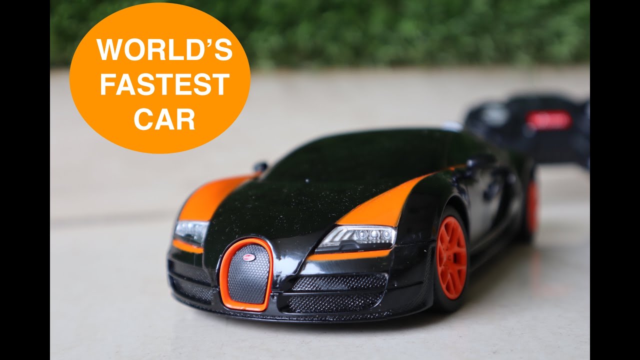 Bugatti Grand Sport Vitesse Remote Control Car, World's Fastest Car Unboxing | RC Review Fest (3)