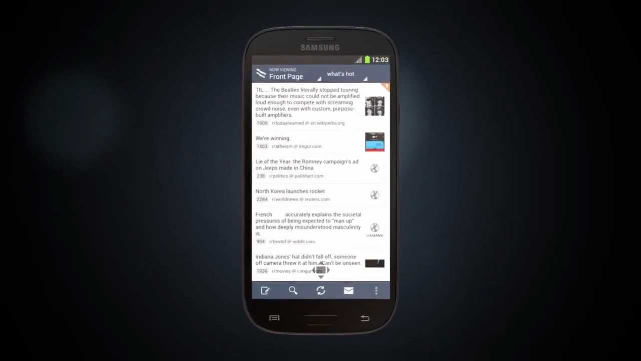 BaconReader for Reddit: A Tasty Reddit App for Android