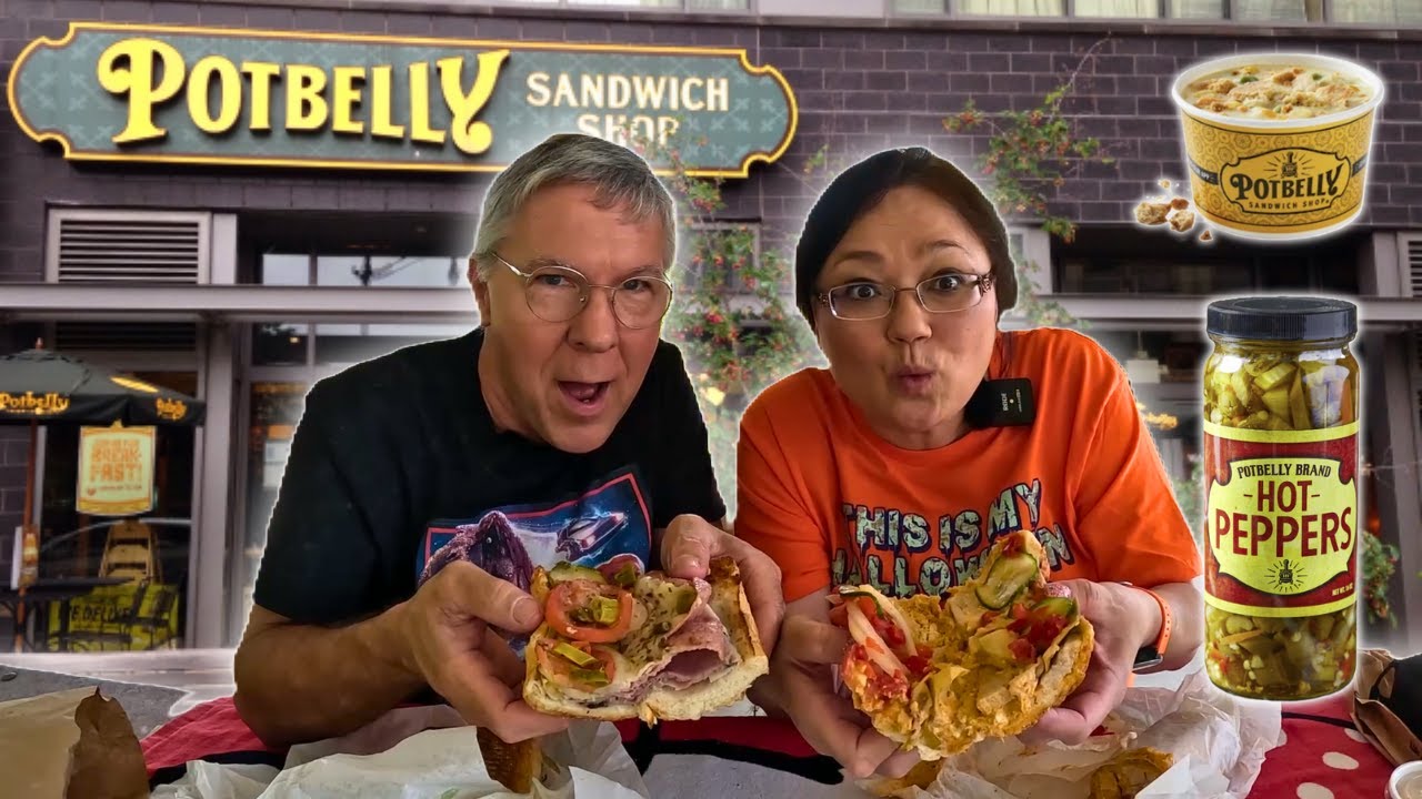Potbelly Sandwich Shop - Smokestack Pork & Mac, A Wreck, Mediterranean | Eat With Us!