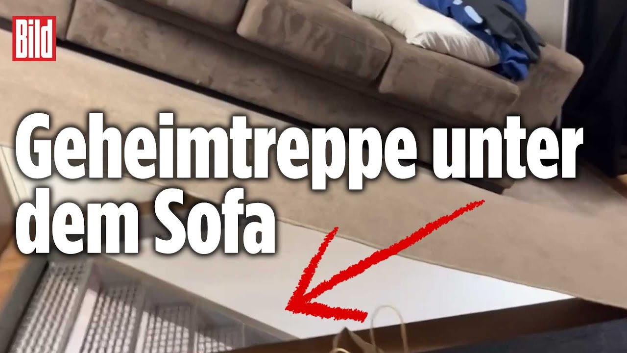 Polizei findet gigantischen Waffen-Bunker unter einem Sofa | Australien