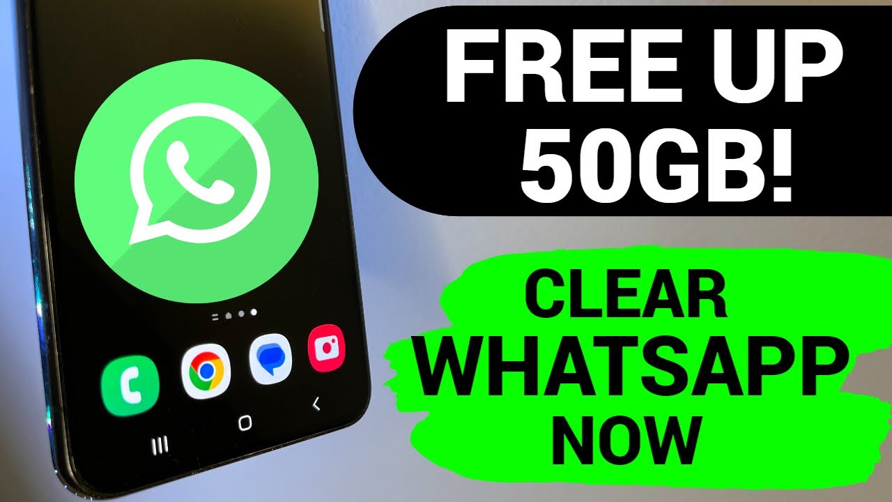 How to Clear WhatsApp and Free Up to 50GB of Memory on Your Phone.