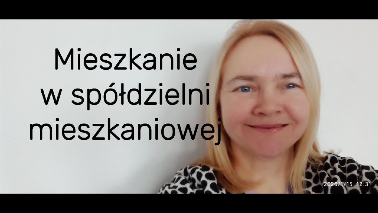 Mieszkanie w spółdzielni mieszkaniowej