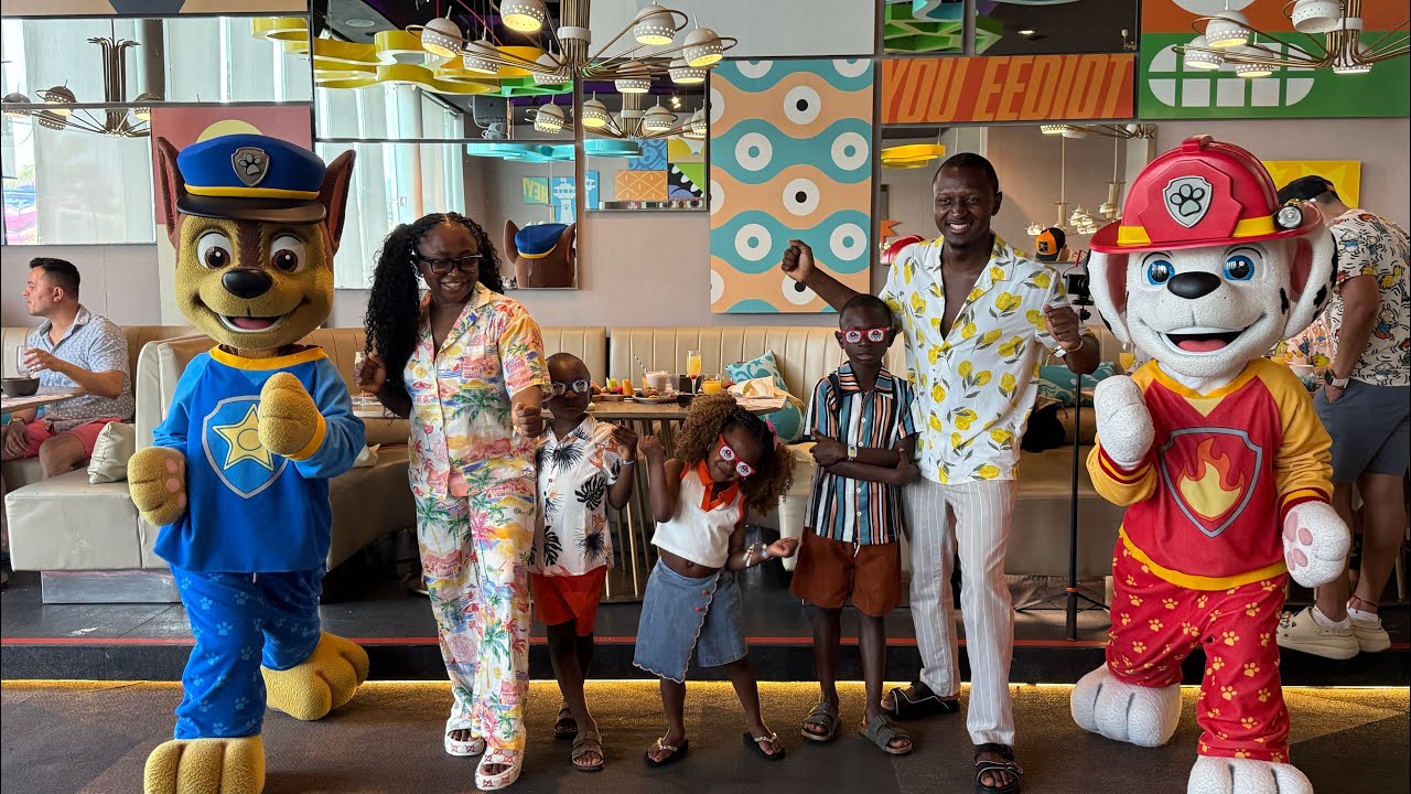 Breakfast with your favorite Nick characters at Nickelodeon Resort