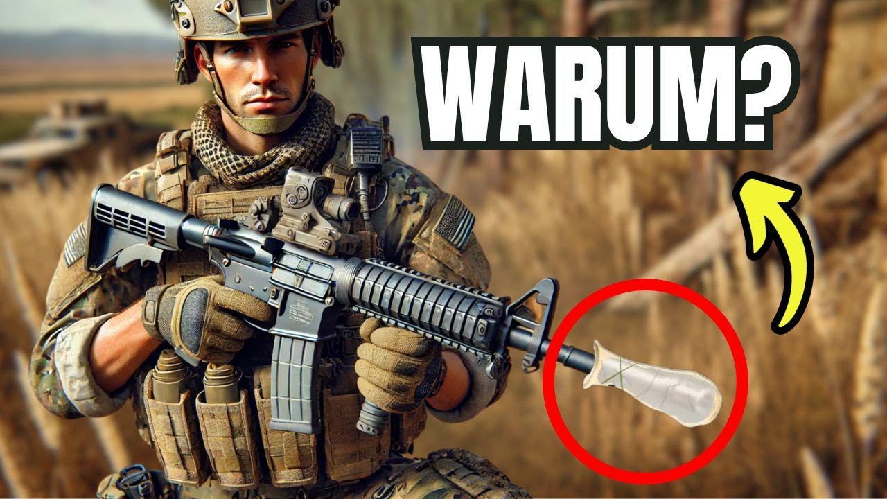 Warum benutzen US-Soldaten Kondome auf ihren Waffen?
