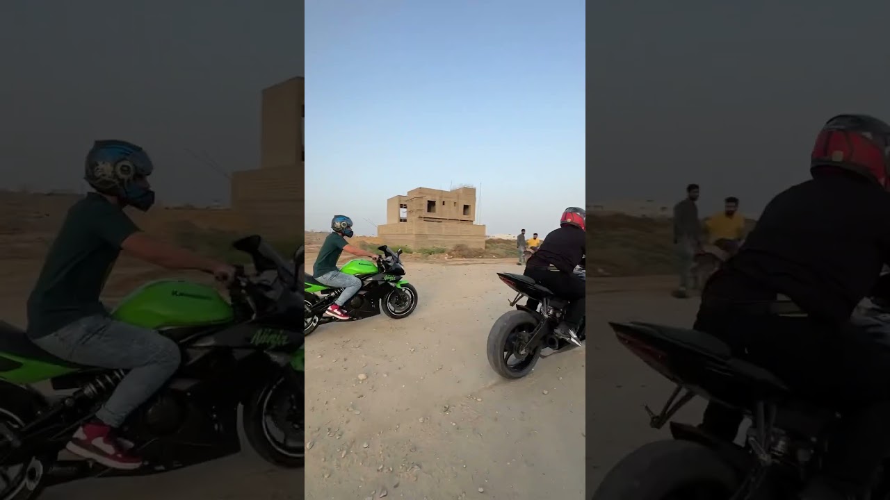 #karachi track dodarya Sunday 👍🏻💯 heavy bikes 🏍️ one wheeling #foryoupage #subscribe