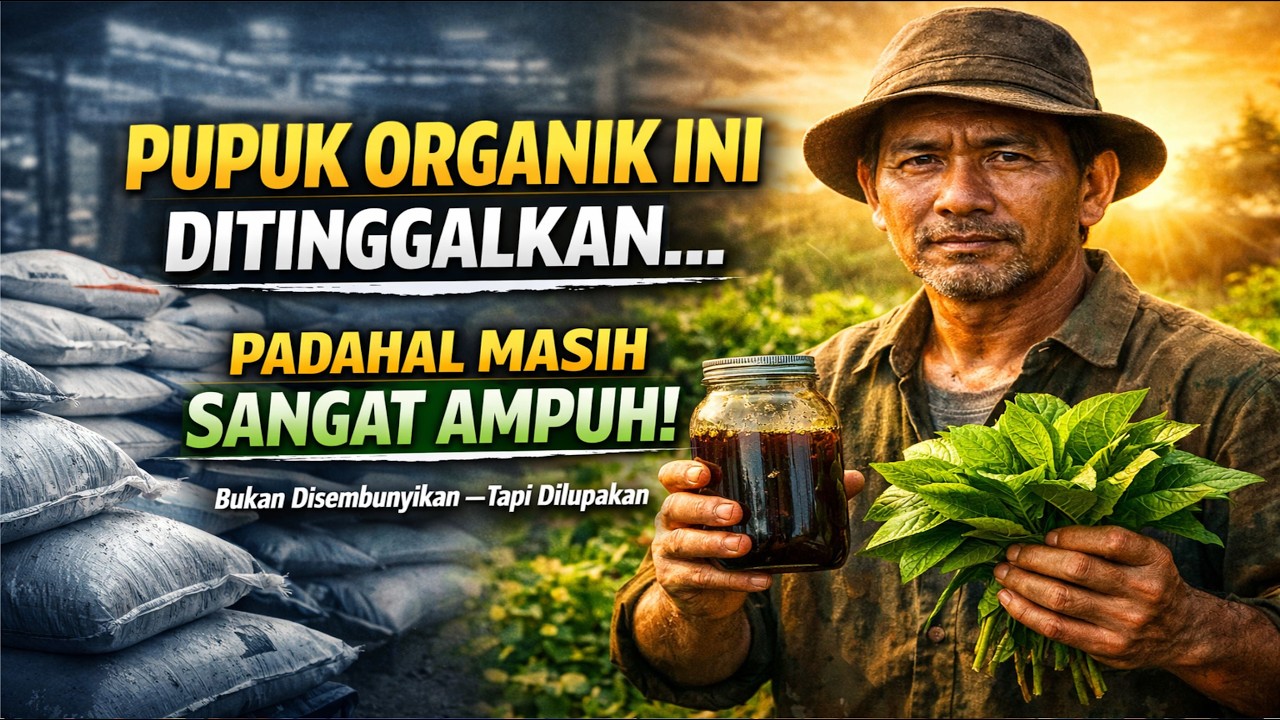 4 Pupuk Herbal Alami yang Dilupakan Sistem — Solusi Murah untuk Tanah Subur & Petani Mandiri