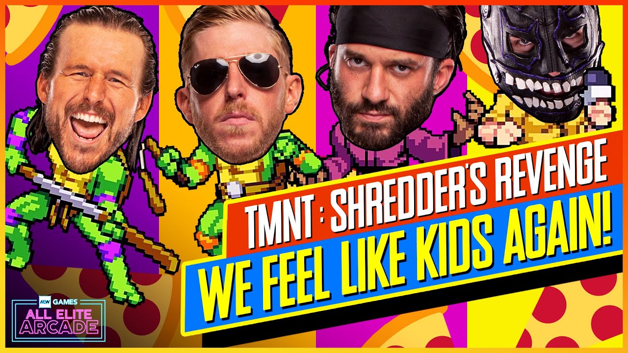 THE NOSTALGIA IS REAL FROM TMNT: SHREDDER'S REVENGE | #AllEliteArcade