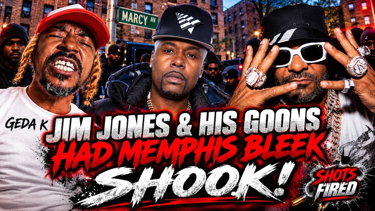 Geda K : Jim Jones Had Memphis Bleek Shook,He Ran & Got Tru Life & Uncle Murda | Shots Fired| M.Reck