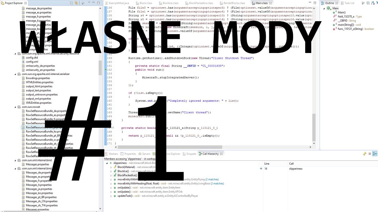 WŁASNE MODY - #1 - Konfiguracja